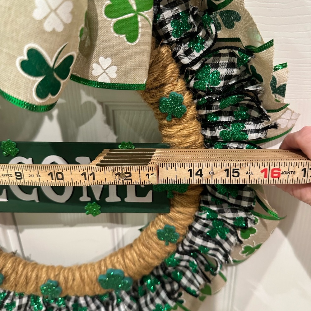 St. Patrick’s Day wreath - Picture 3 of 9